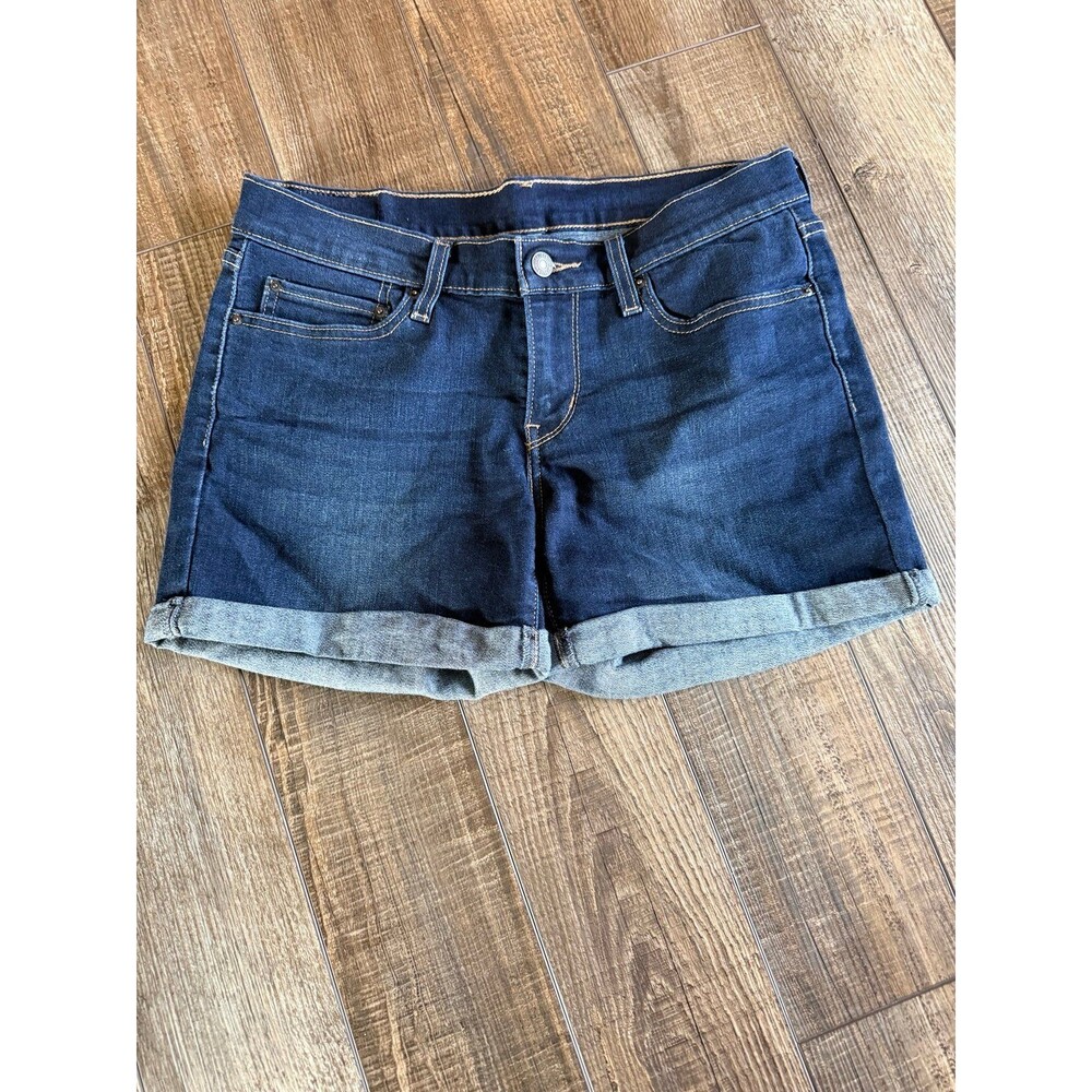 Levi’s Cuffed Shorts Sz. 28 Dark Blue